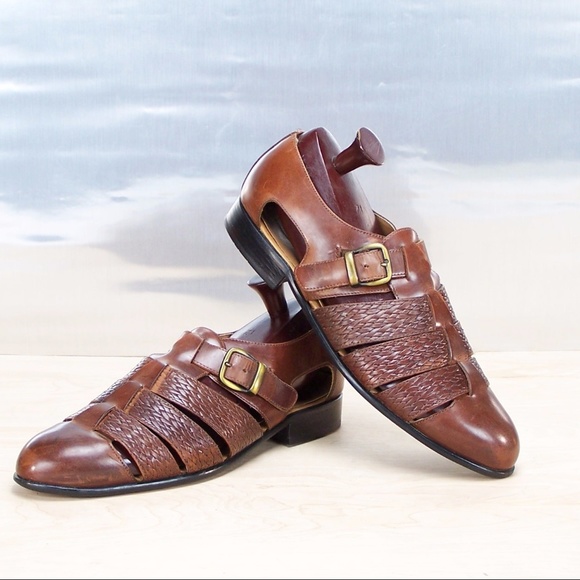 Stacy Adams | Shoes | Stacy Adams Mens Shoes Leather Fisherman Sandals | Poshmark